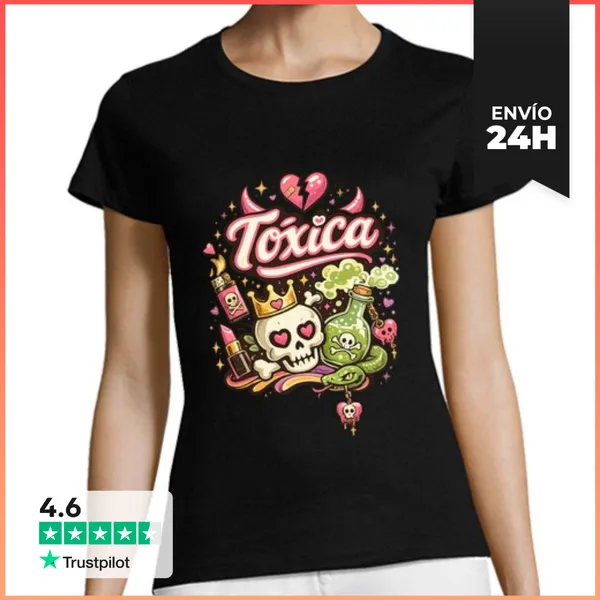 Camiseta Mujer Clásica Toxic LaTostadora