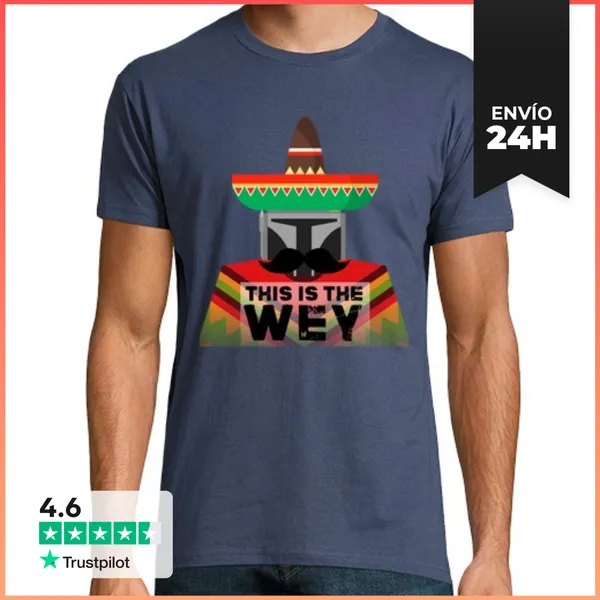 Camiseta Hombre Clásica THIS IS THE WEY - MANDO WAY LaTostadora
