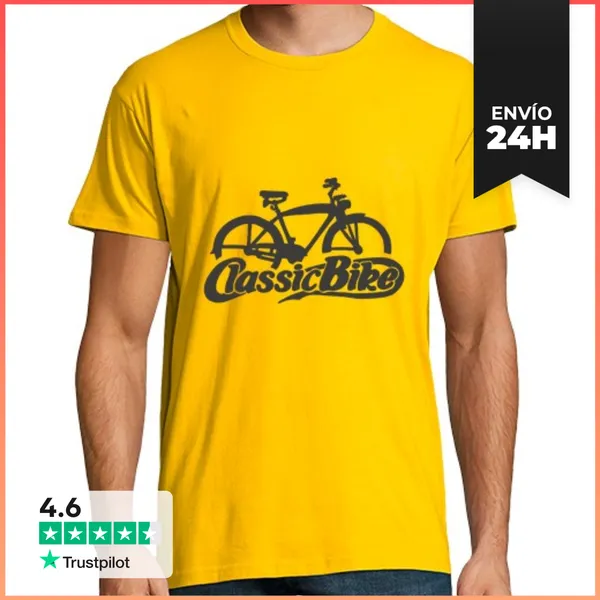 Camiseta Hombre Clásica Classic Bike LaTostadora