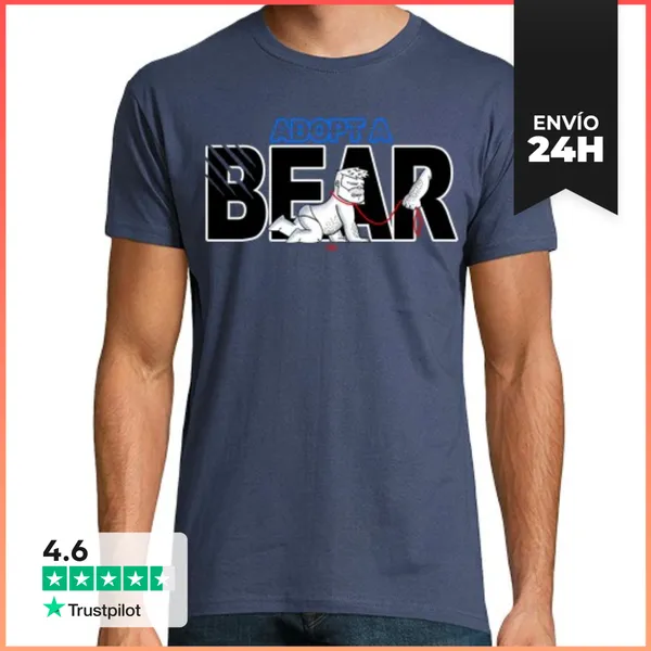 Camiseta Hombre Clásica ADOPT A BEAR LaTostadora