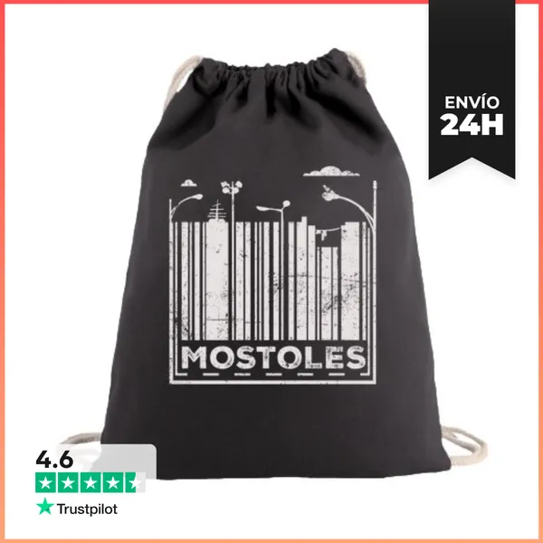 Mochila Saco Con Cuerdas Mostoles LaTostadora