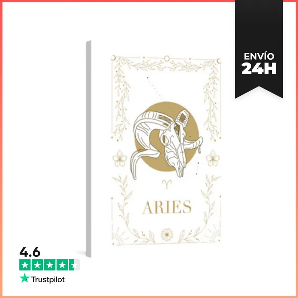 Lienzo Vertical Aries LaTostadora