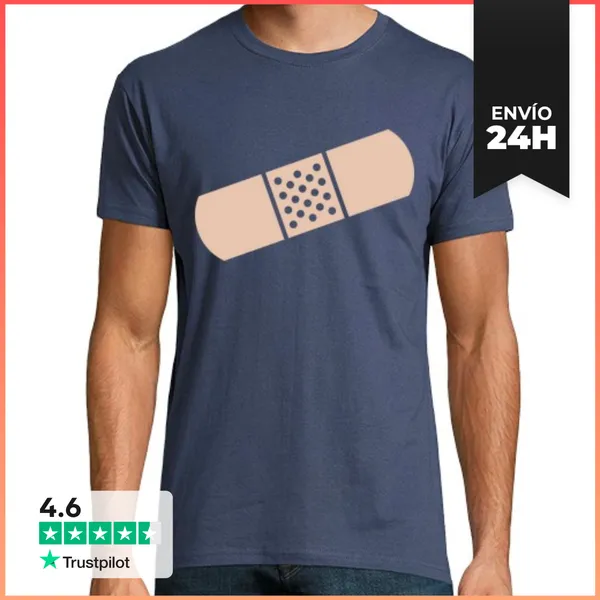 Camiseta Hombre Clásica Tirita LaTostadora