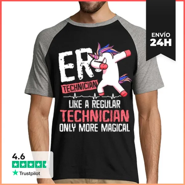 Camiseta Hombre, Estilo Béisbol Técnico De Emergencias Mágicas En