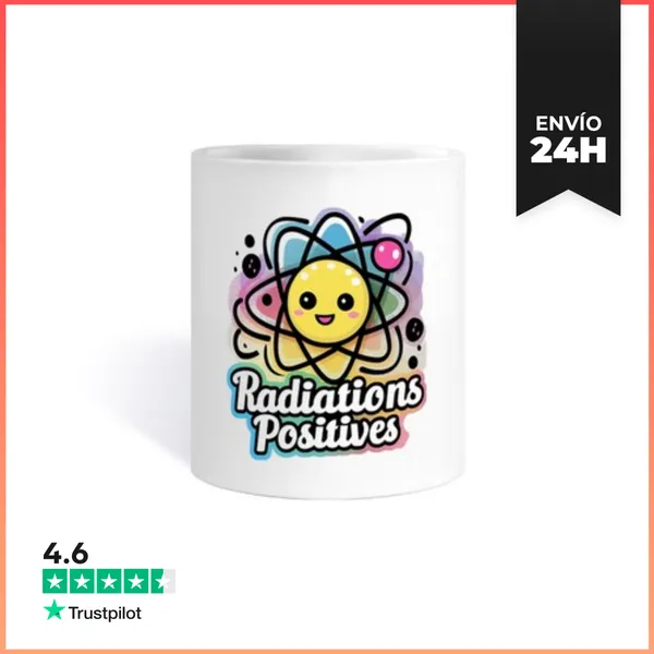 Taza Radiacionpositiva Estudiante Fisicaquim LaTostadora