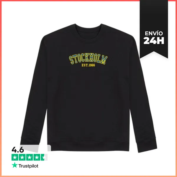 Sudadera Unisex Estocolmo 1966 LaTostadora