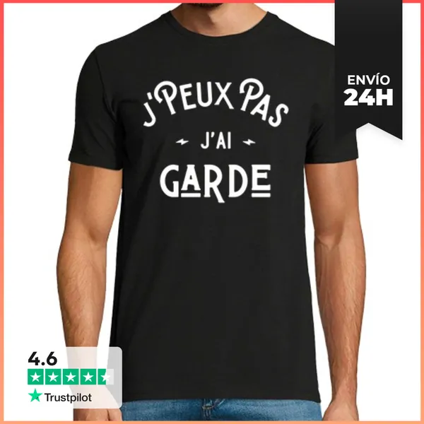 Camiseta Hombre Clásica No Puedo Tener Cuidado LaTostadora