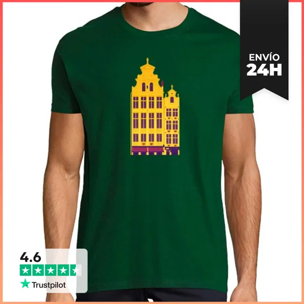 Camiseta Hombre Clásica Grande Place LaTostadora