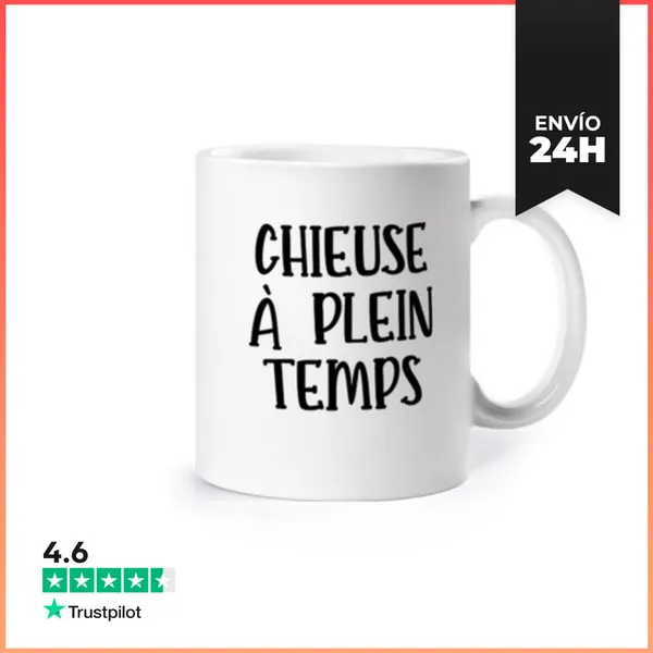 Taza Perra A Tiempo Completo LaTostadora
