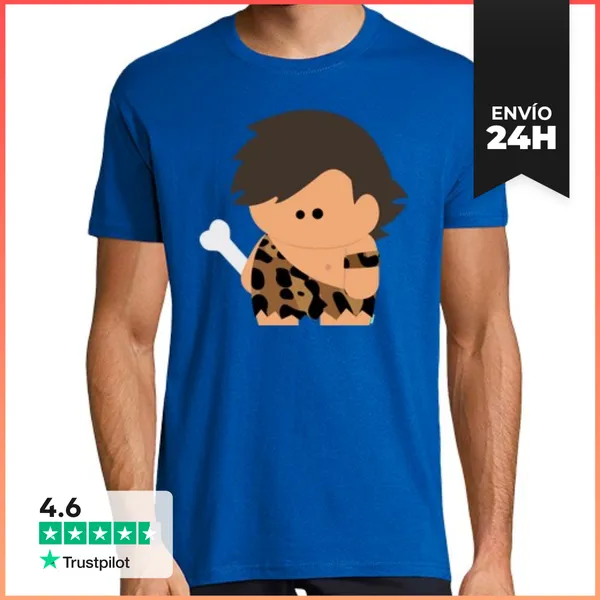 Camiseta Hombre Clásica Bubble Troglodita LaTostadora