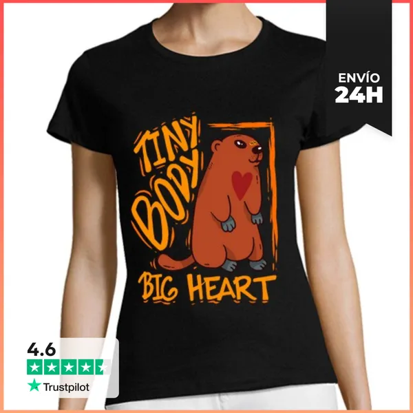 Camiseta Mujer Clásica Día De La Marmota LaTostadora