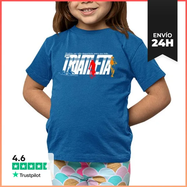 Camiseta Clásica Para Niños Soy Triatleta LaTostadora