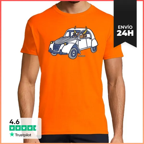 Camiseta Hombre Clásica 2CV LaTostadora