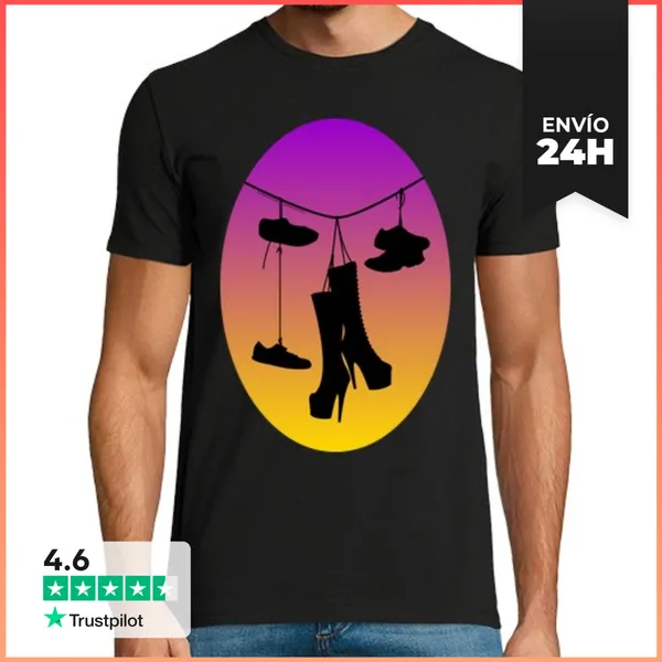 Camiseta Hombre Clásica Plataformas LaTostadora