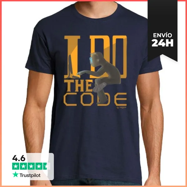 Camiseta Hombre Clásica Programador Incansable LaTostadora