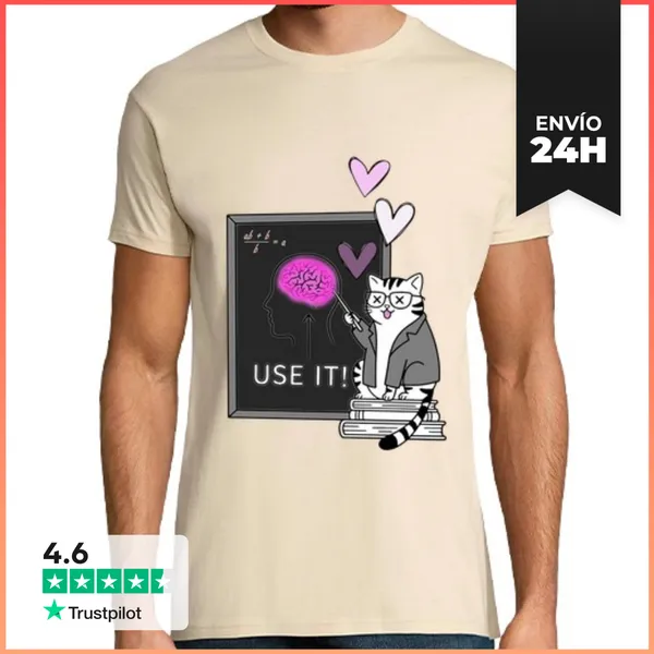 Camiseta Hombre Clásica Error Matemático Simplificación Camiseta