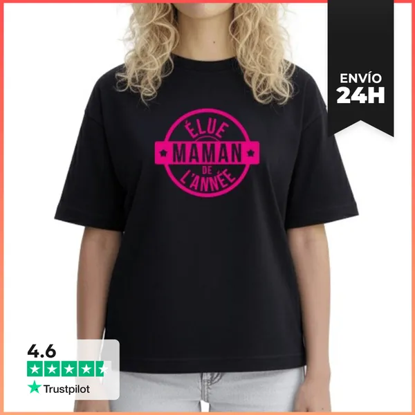 Camiseta Mujer Boxy Camisa De La Mamá - Día De La Madre