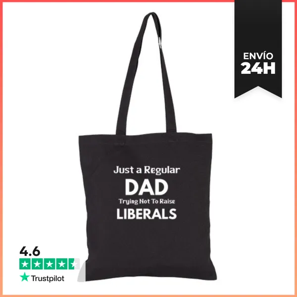 Bolsa De Tela Papá Regular Tratando De No Criar Liberales