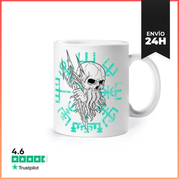 Taza Cráneo De Poseidón LaTostadora