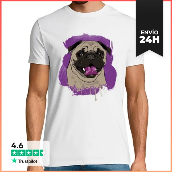 Camiseta Hombre Clásica Camiseta Carlino LaTostadora
