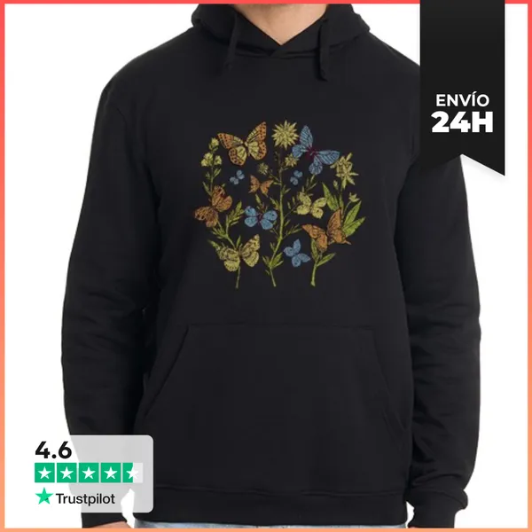Sudadera Unisex Con Capucha Aesthetic Grunge De Hadas Fairycore