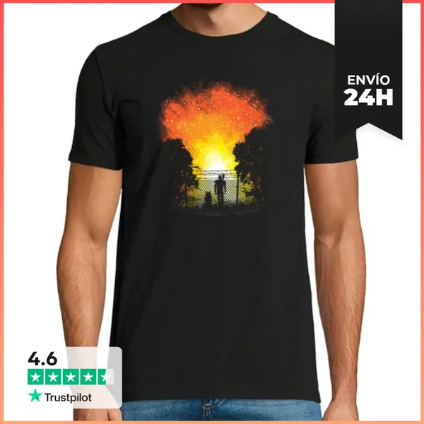 Camiseta Hombre Clásica Apocalipsis Del Poste LaTostadora