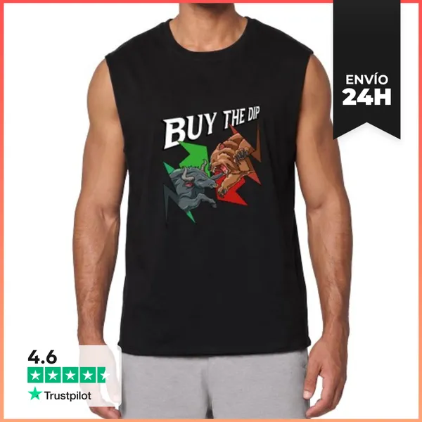 Camiseta Sin Mangas Trading Market Trend Bull Bear Forex