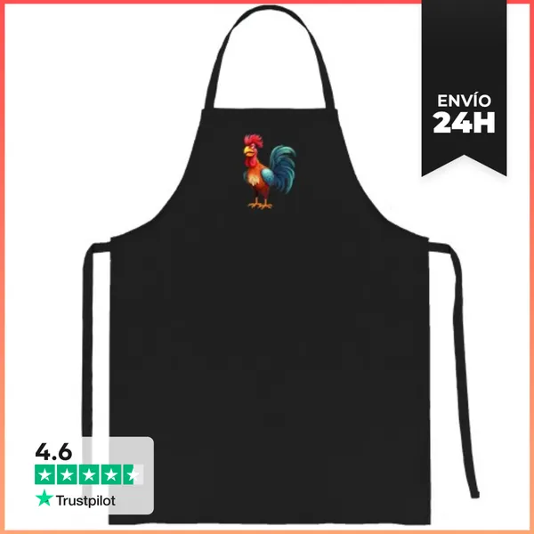 Delantal Pollo Gallo Ralo LaTostadora