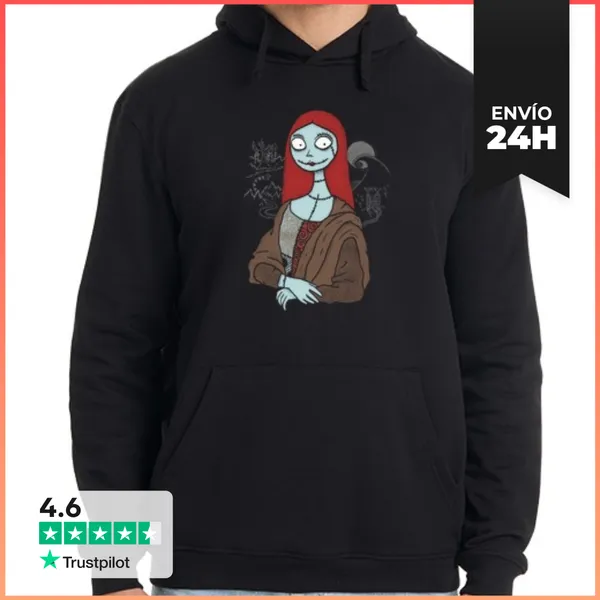 Sudadera Unisex Con Capucha The Mona Sally LaTostadora