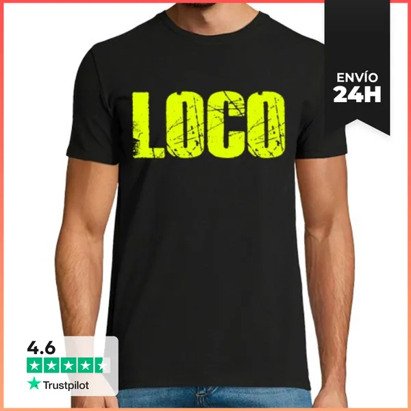Camiseta Hombre Clásica LOCO LaTostadora