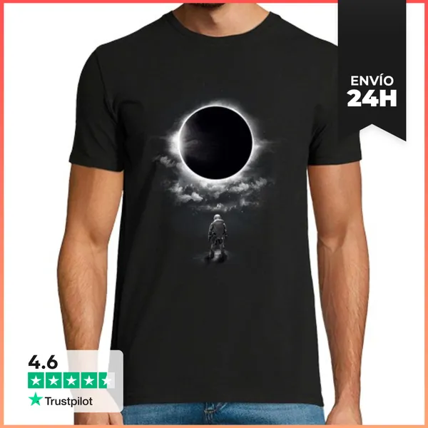 Camiseta Hombre Clásica Eclipse LaTostadora