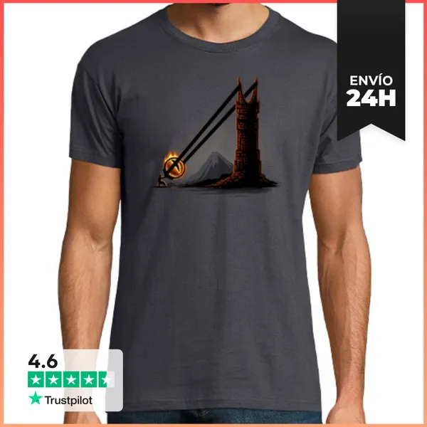 Camiseta Hombre Clásica Como Vencer A Sauron LaTostadora