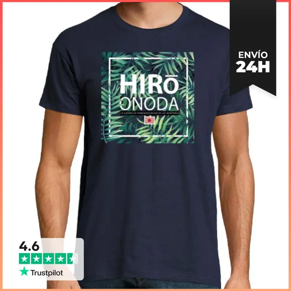 Camiseta Hombre Clásica Hiro Onoda LaTostadora