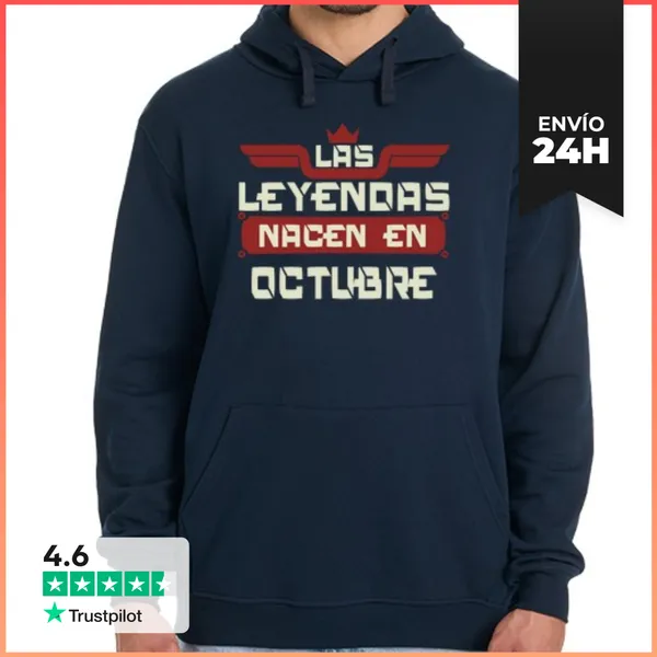 Sudadera Unisex Con Capucha Leyendas LaTostadora