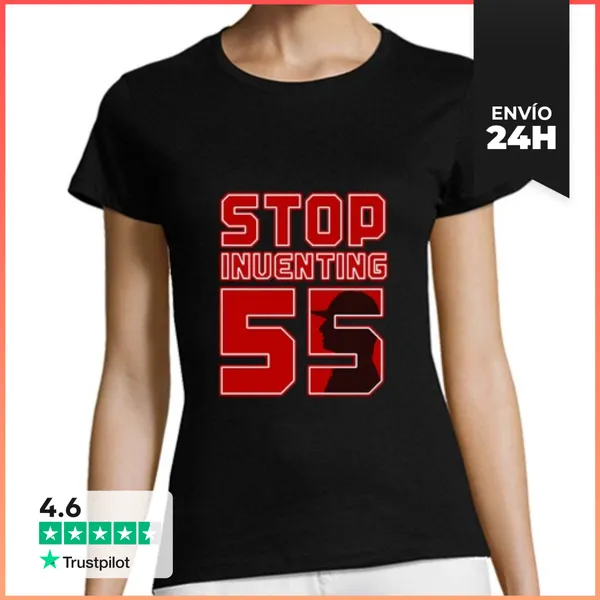 Camiseta Mujer Clásica STOP INVENTING W LaTostadora