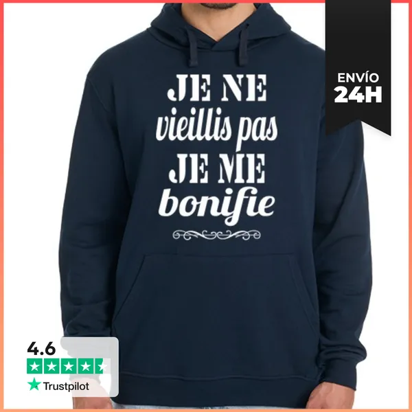 Sudadera Unisex Con Capucha No Estoy Envejeciendo, Estoy