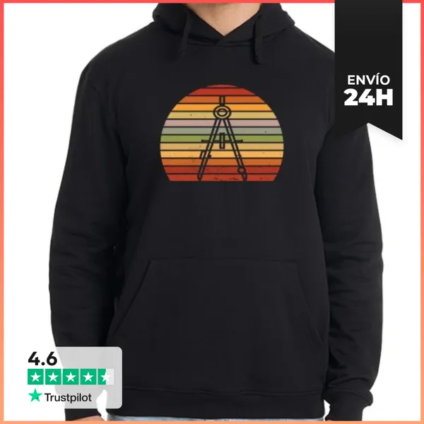 Sudadera Unisex Con Capucha Arquitecto Arquitecto Constructor