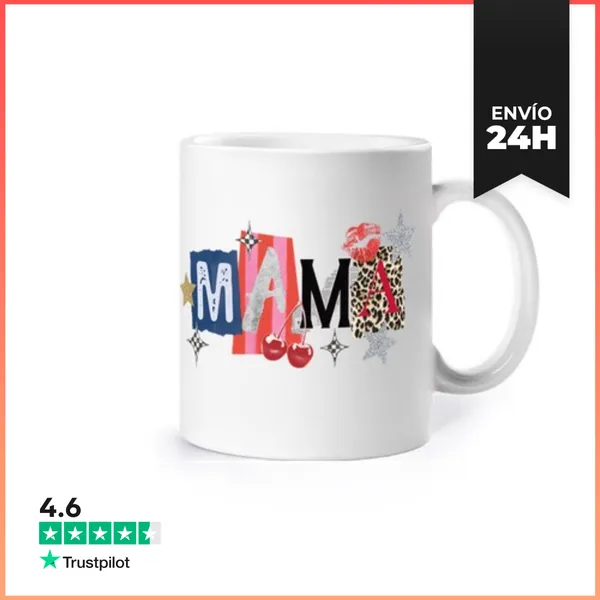 Taza MAMA COLLAGE LaTostadora