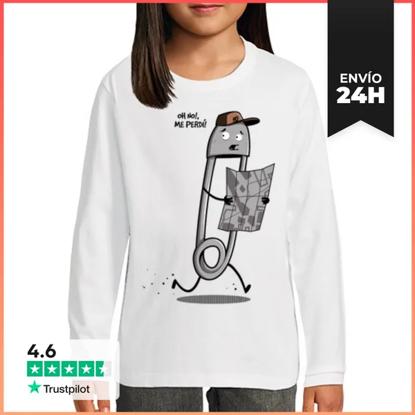 Camiseta Manga Larga Para Niños Imperdible LaTostadora