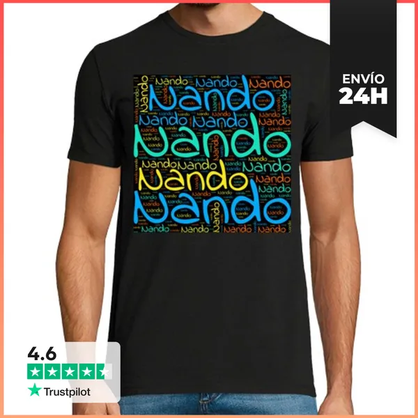 Camiseta Hombre Clásica Nando LaTostadora