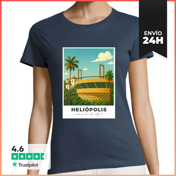 Camiseta Mujer Clásica El Barrio De La Alegría LaTostadora