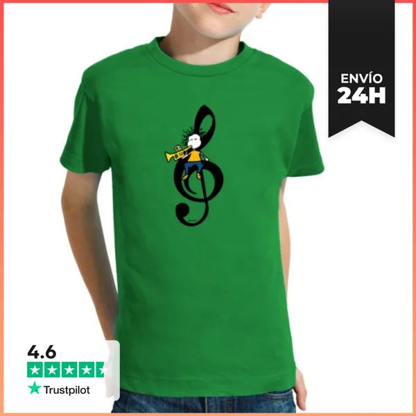 Camiseta Clásica Para Niños Trumpet Life LaTostadora