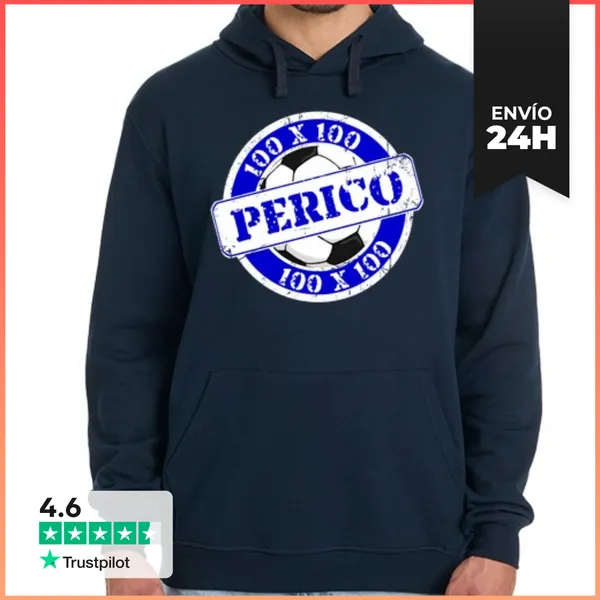 Sudadera Unisex Con Capucha Espanyol Perico LaTostadora