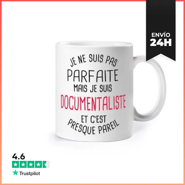 Taza Pero Bibliotecario No Es Perfecto LaTostadora