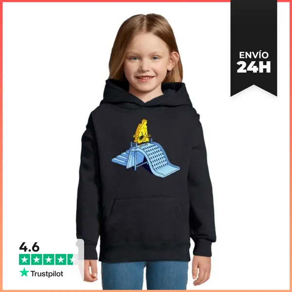 Sudadera Para Niños Con Capucha Tobogan Del Terror LaTostadora