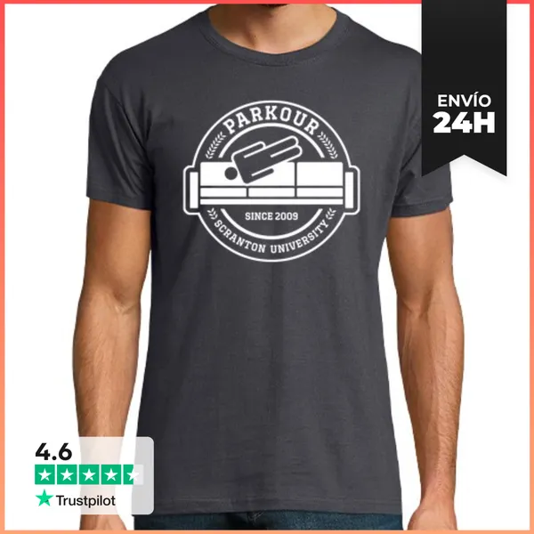Camiseta Hombre Clásica PARKOUR CAMISETA, The Office, Michael