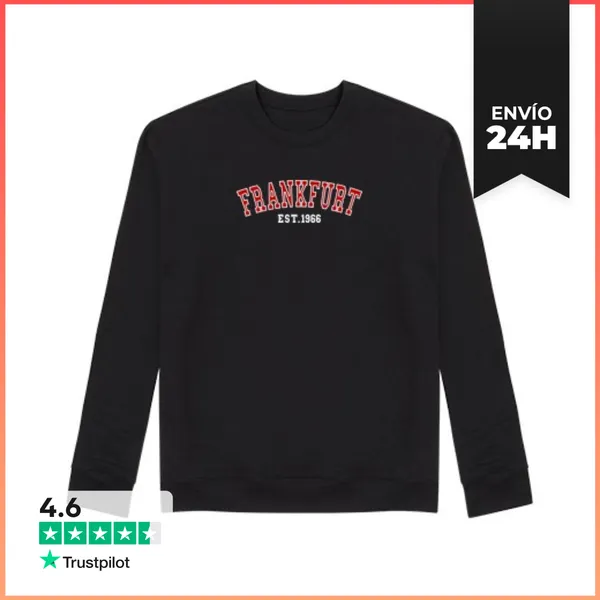 Sudadera Unisex Frankfurt Est 1966 LaTostadora