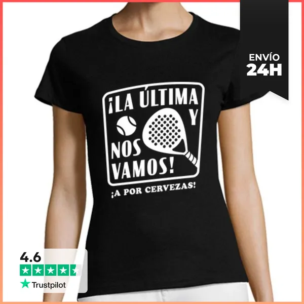 Camiseta Mujer Clásica La Última Y Nos Vamos... LaTostadora