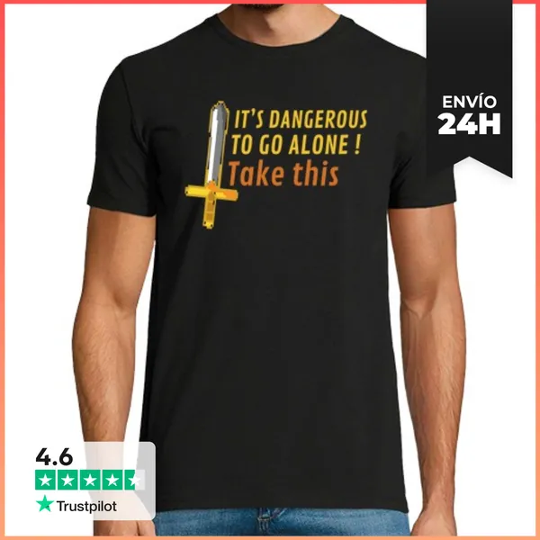 Camiseta Hombre Clásica Nuevos Videojuegos Toman Esto LaTostadora