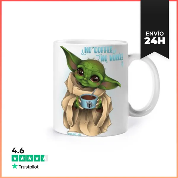 Taza Grogu Coffee LaTostadora